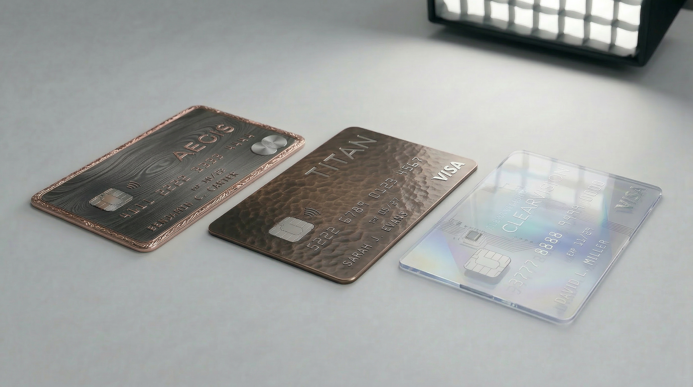 Premium payment card and secure identity concepts by Creativolutions